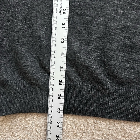 Alan Flusser Quarter Zip Cashmere Sweater - Picture 8 of 8